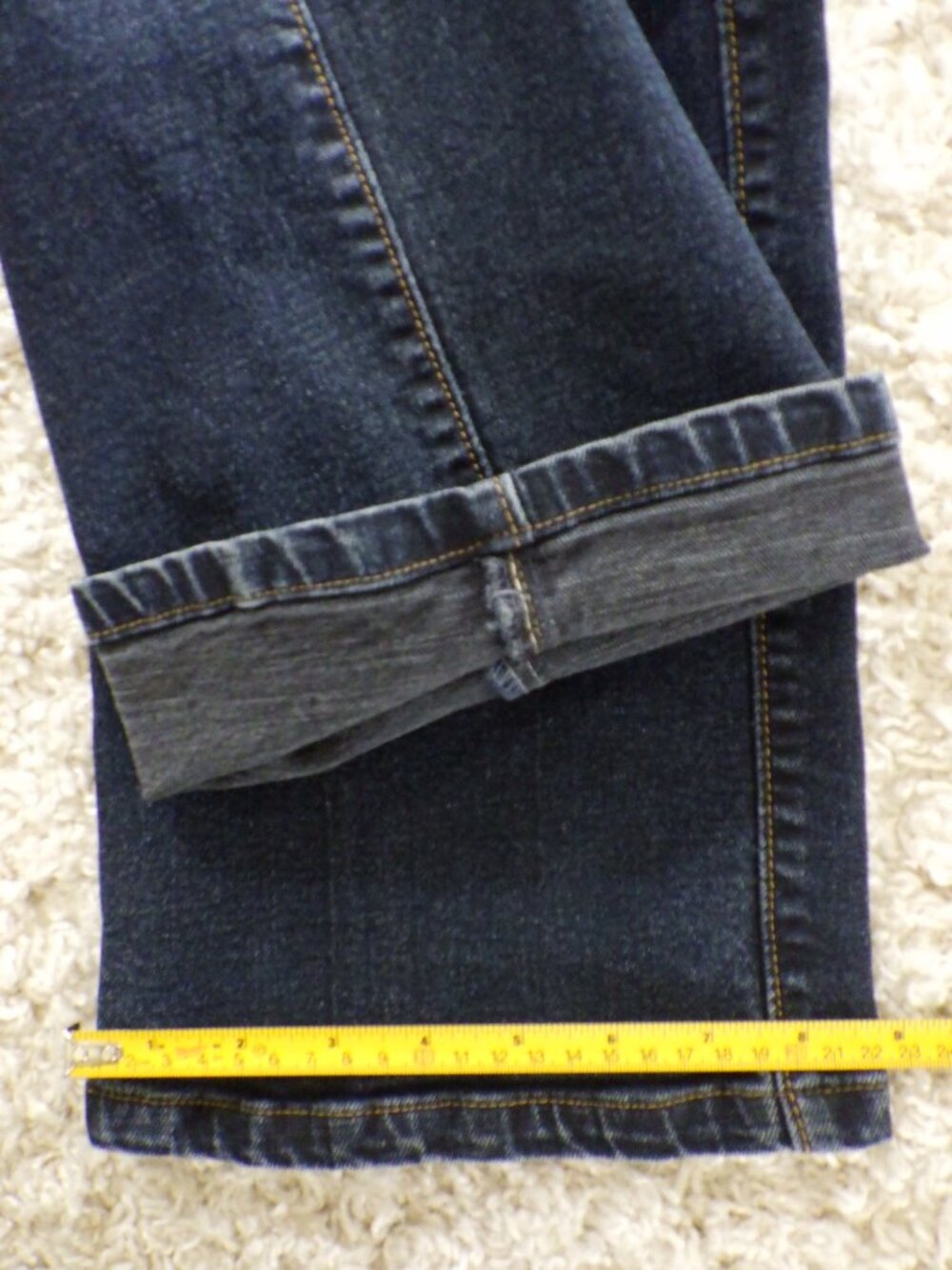 U.S. Polo Assn. Jeans Men's 32X28 Blue Denim Straight Leg Embroidered Patch - Picture 12 of 13